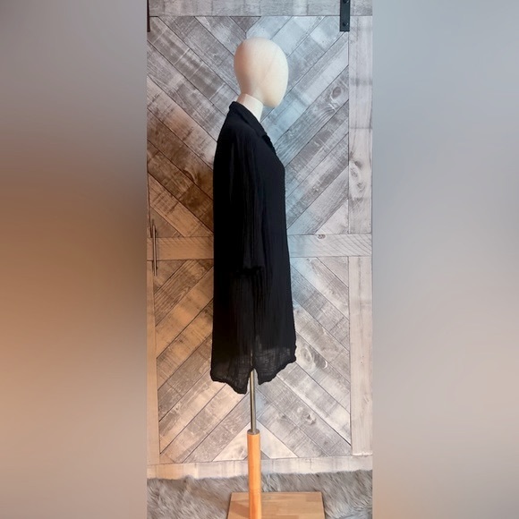 MICHAEL STARS NWOT CECILY DOUBLE GAUZE SHIRT DRESS/COVER-UP - Picture 5 of 7